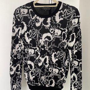 Rag and Bone Floral Print Sweater